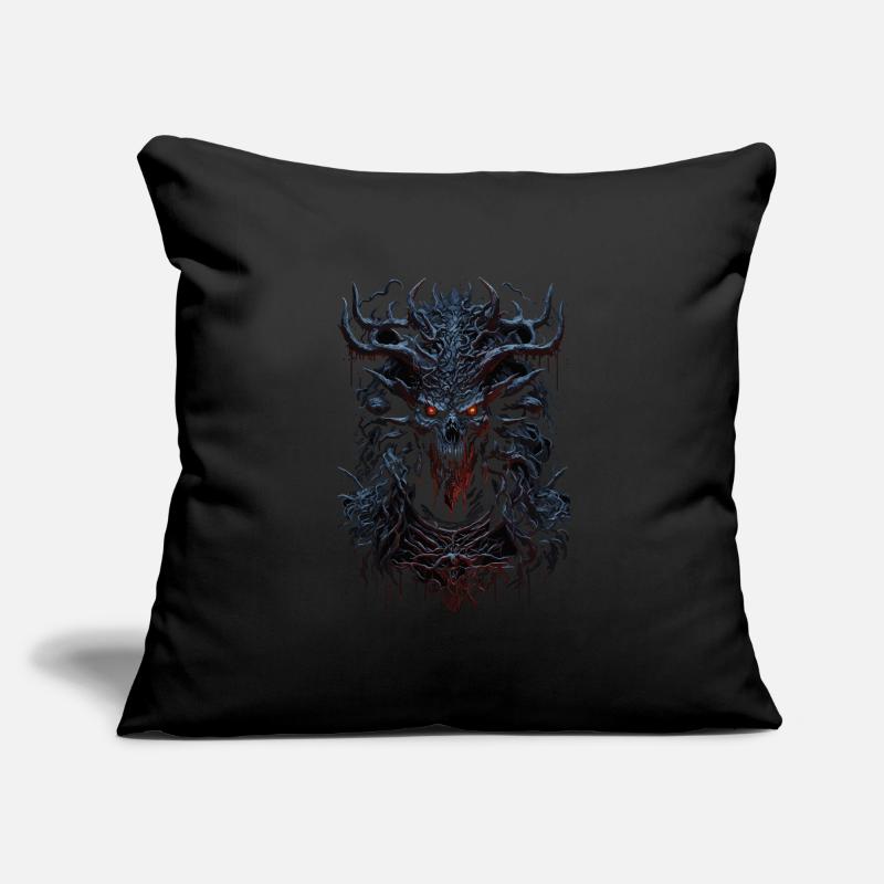 Gothic Ästhetik Okkult Grunge Emo Punk Satanisch Sofakissenbezug 45 x 45 cm
