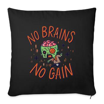 Zombies Zombie Halloween Zombie Kostüm - Sofakissenbezug 45 x 45 cm - Schwarz - Vorne