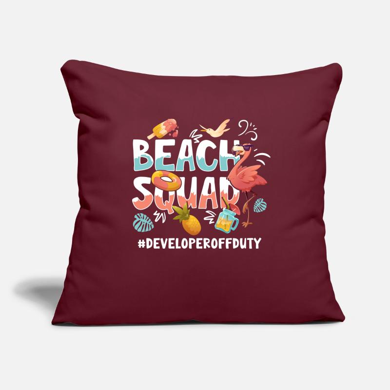 Developer Vacation Beach Group Sofa pillowcase 17,3'' x 17,3'' (45 x 45 cm)