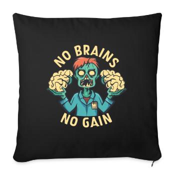 Zombies Zombie Halloween Zombie Kostüm - Sofakissenbezug 45 x 45 cm - Schwarz - Vorne