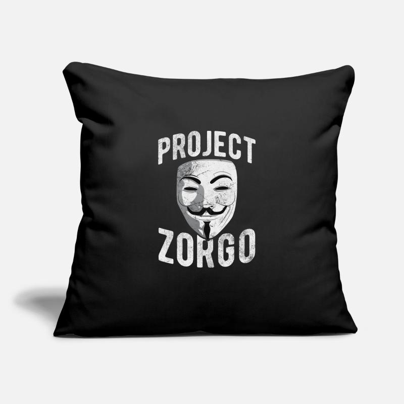 Hacker Housse de coussin décorative 45 x 45 cm