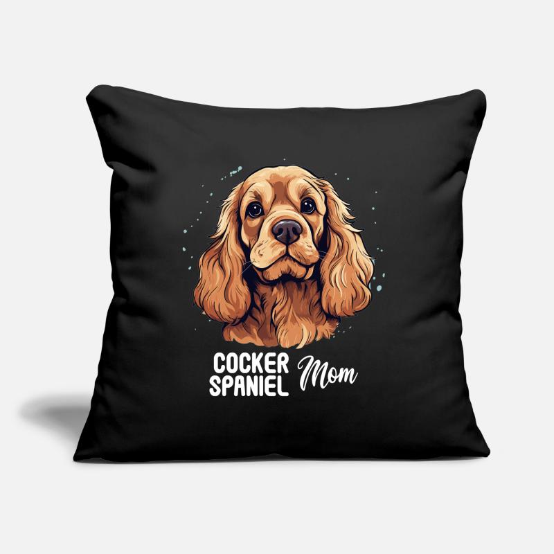 Dog Cocker Spaniel Sofa pillowcase 17,3'' x 17,3'' (45 x 45 cm)
