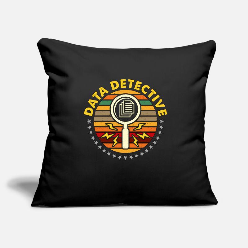 Data Analyst Data Detective Statistics Programmer Sofakissenbezug 45 x 45 cm