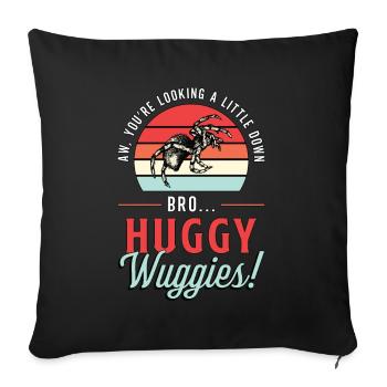 Tarantulas Aw You're Looking A Little Down Spider - Sofa pillowcase 17,3'' x 17,3'' (45 x 45 cm) - black - Front
