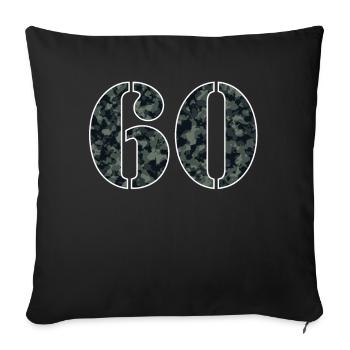 60 Military Optics Impressive Age - Sofa pillowcase 17,3'' x 17,3'' (45 x 45 cm) - black - Front