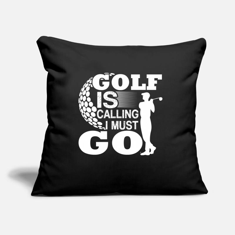 Golf Golf Is Calling I Must Go Sofa pillowcase 17,3'' x 17,3'' (45 x 45 cm)
