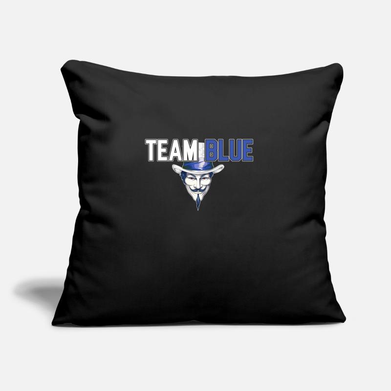 Team Blue Hackathon White Hat Hacker's Pride Sofa pillowcase 17,3'' x 17,3'' (45 x 45 cm)