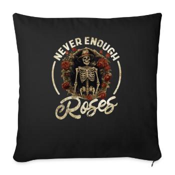 Gardener, Hobby Gardener, Florist - Sofa pillowcase 17,3'' x 17,3'' (45 x 45 cm) - black - Front