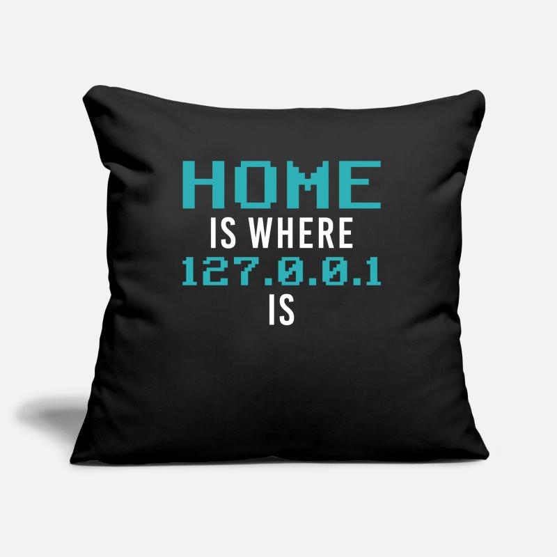 Localhost Programming Computer Scientist Funny Pro Sofakissenbezug 45 x 45 cm