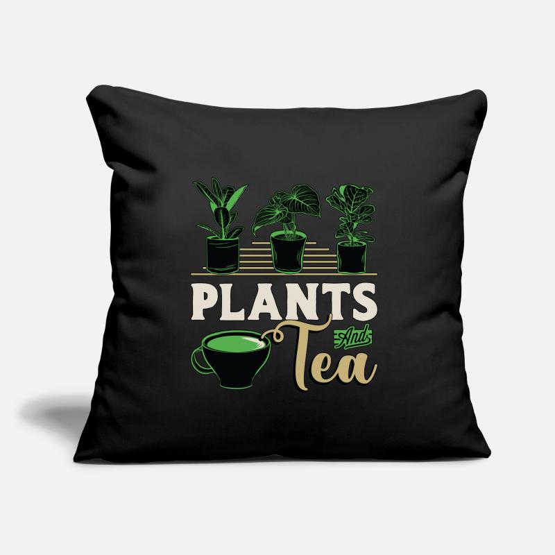 Herbal Tea Plants And Tea Herbalist Tea Drinker Sofakissenbezug 45 x 45 cm