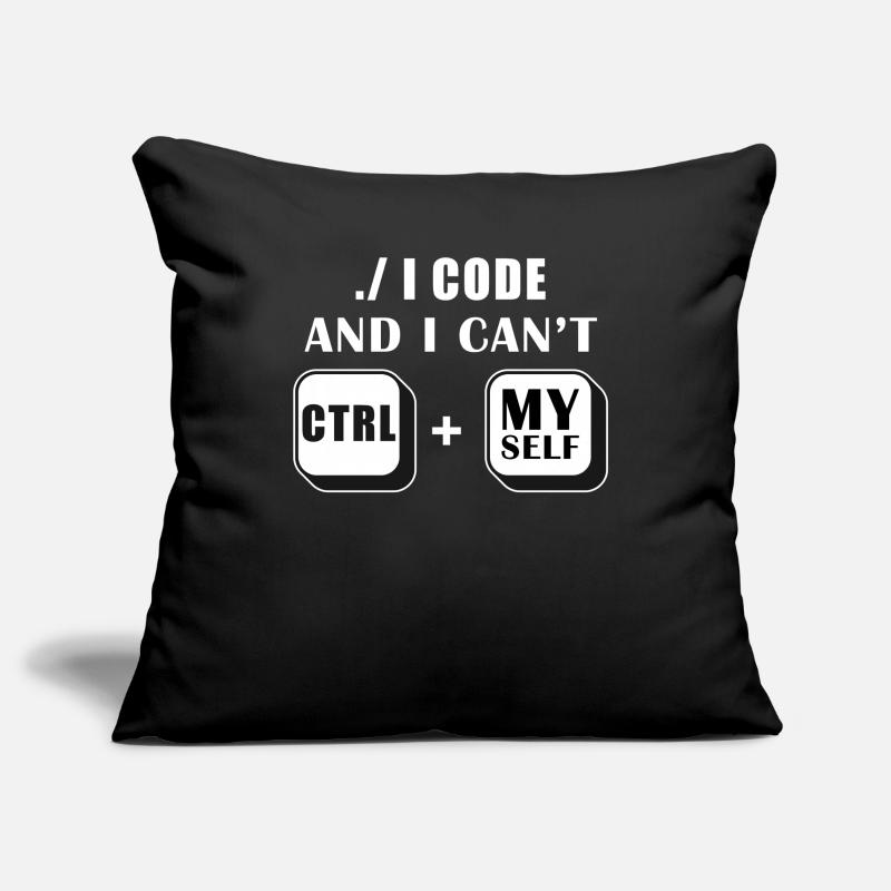 Funny Computer Saying Programming Nerd Programmer Sofakissenbezug 45 x 45 cm