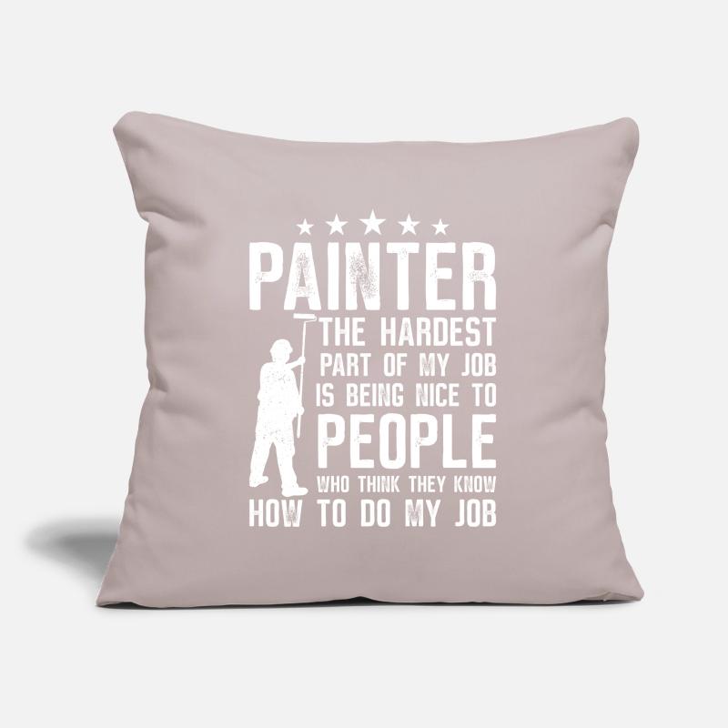 House Painter Decorator Painter Sofa pillowcase 17,3'' x 17,3'' (45 x 45 cm)