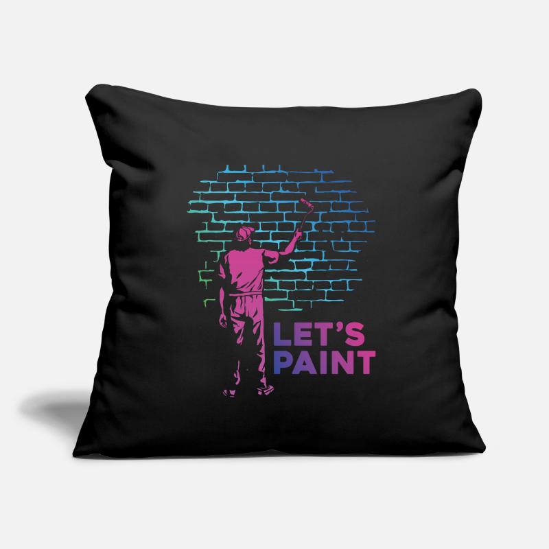 House Painter Decorator Retro 80s Sofa pillowcase 17,3'' x 17,3'' (45 x 45 cm)