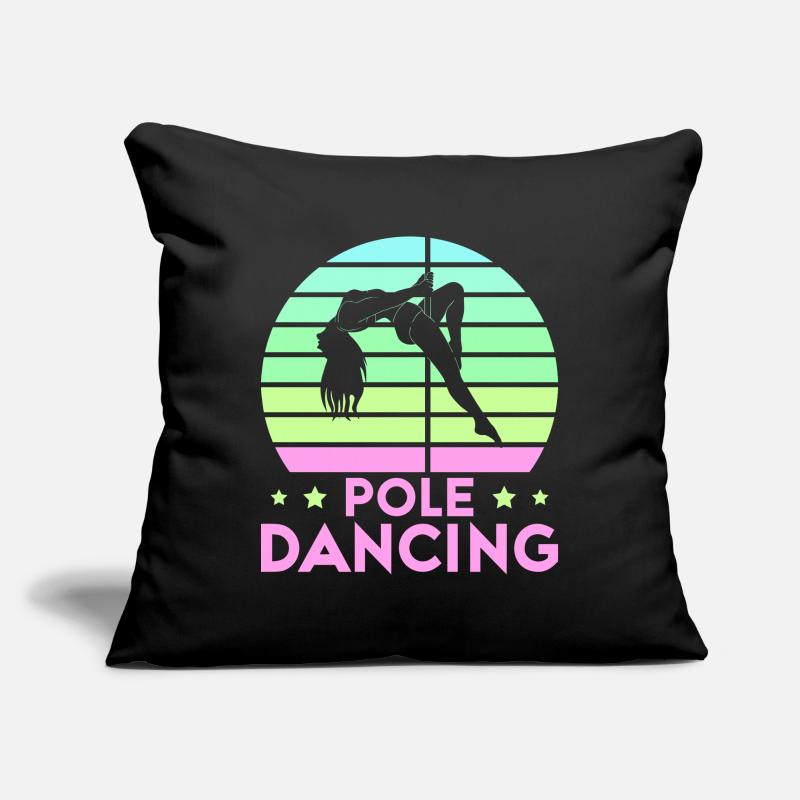 Pole Dance Dancer, Pole Dance, Pole Dancing Sofa pillowcase 17,3'' x 17,3'' (45 x 45 cm)