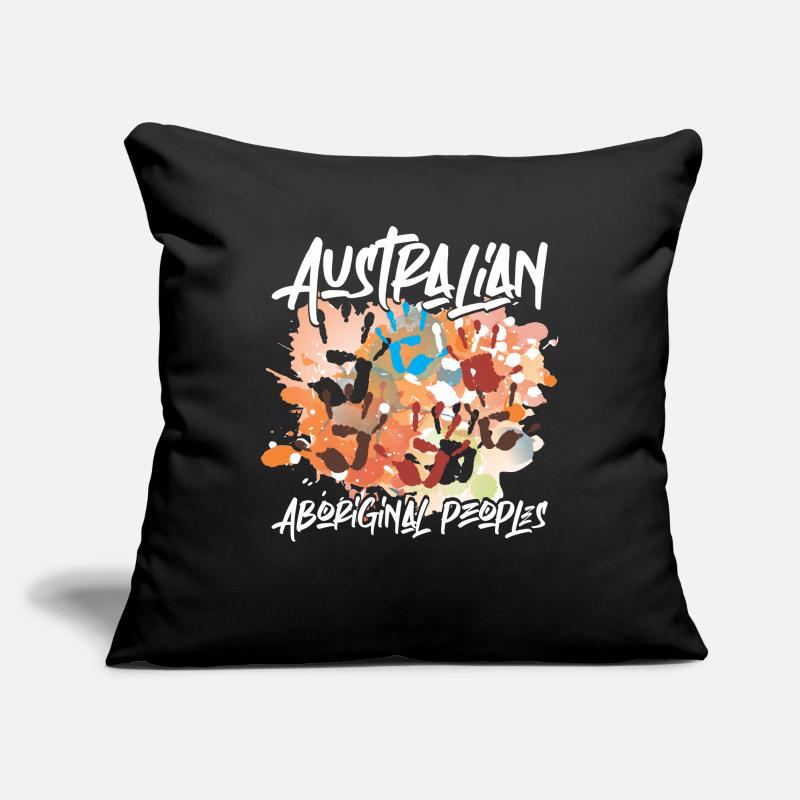 Australian Aboriginal Sofa pillowcase 17,3'' x 17,3'' (45 x 45 cm)