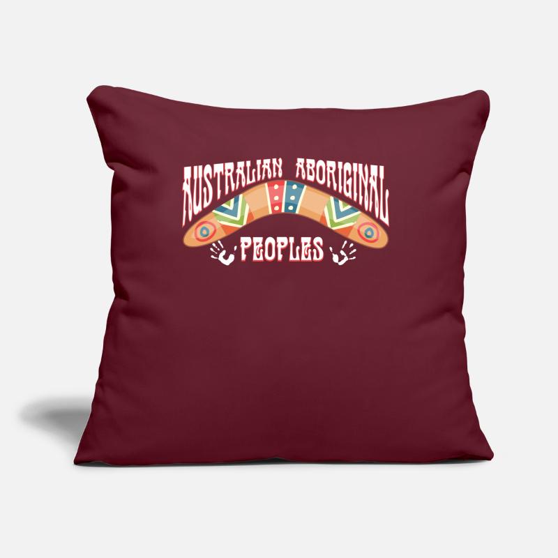 Australian Aboriginal Sofa pillowcase 17,3'' x 17,3'' (45 x 45 cm)