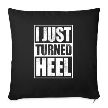 Lutteur lutteur Fight Wrestling Ringer cadeau - Housse de coussin décorative 45 x 45 cm - noir - Devant