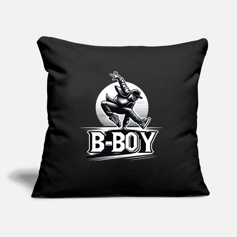 Breakdance Breakdancer Breakdance Enfants Housse de coussin décorative 45 x 45 cm