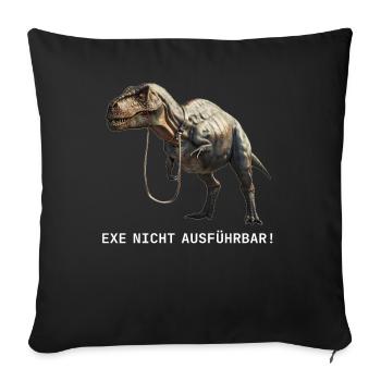 Cybersecurity IT-Sicherheit Computer Techniker - Sofakissenbezug 45 x 45 cm - Schwarz - Vorne