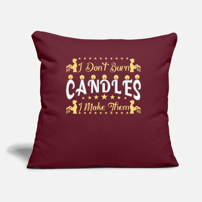 I don't burn candled i make them Sofa pillowcase 17,3'' x 17,3'' (45 x 45 cm)