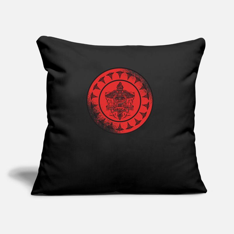 Assistante Technique Chirurgicale Housse de coussin décorative 45 x 45 cm