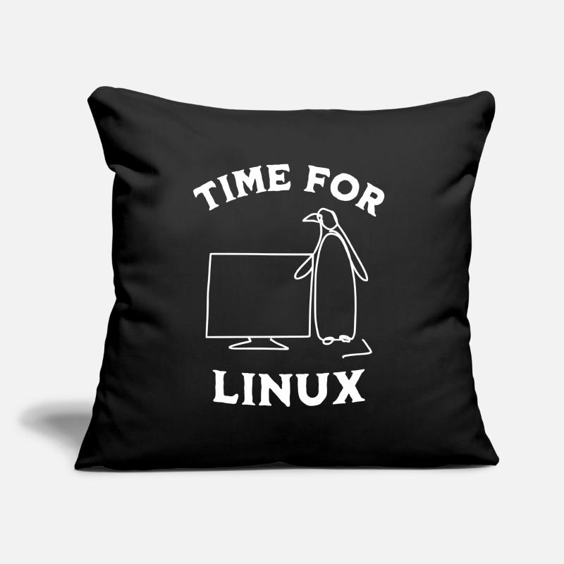Zeit für Linux und Open-Source-Software Sofakissenbezug 45 x 45 cm