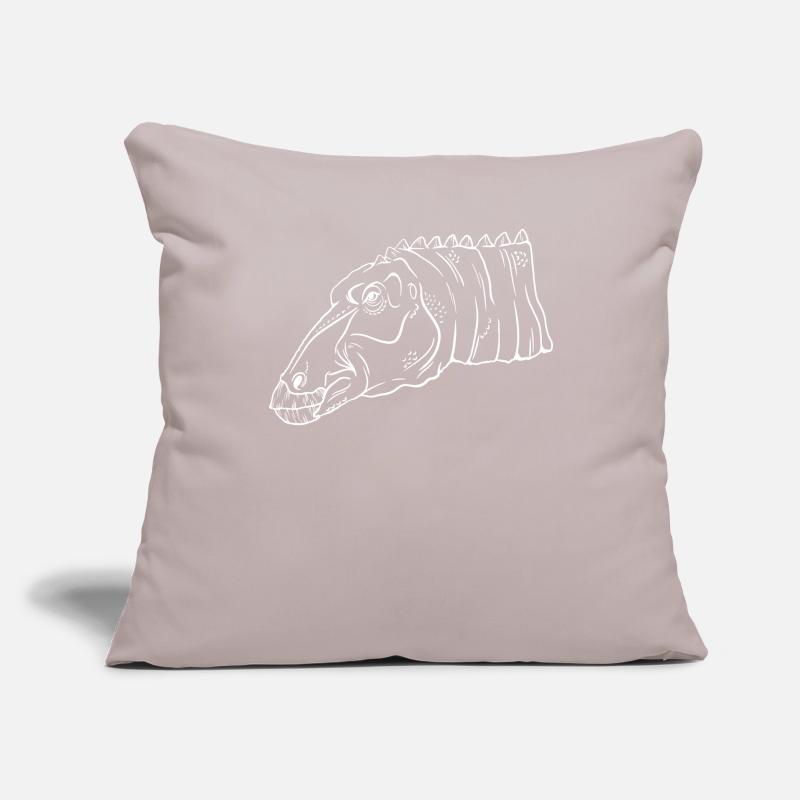 Primeval Dino Silhouettes Artwork Sofa pillowcase 17,3'' x 17,3'' (45 x 45 cm)