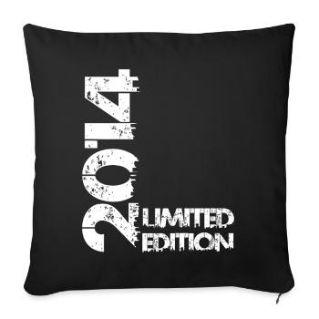 Édition limitée 2014 - Housse de coussin décorative 45 x 45 cm - noir - Devant