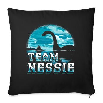 L’équipe Nessie - Housse de coussin décorative 45 x 45 cm - noir - Devant