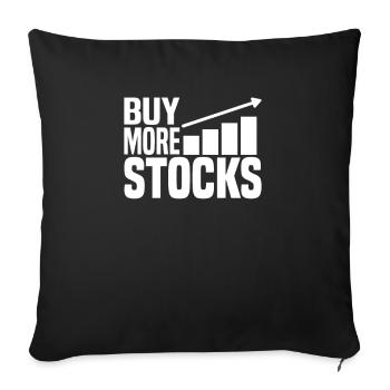 Acheter plus d’actions - Housse de coussin décorative 45 x 45 cm - noir - Devant
