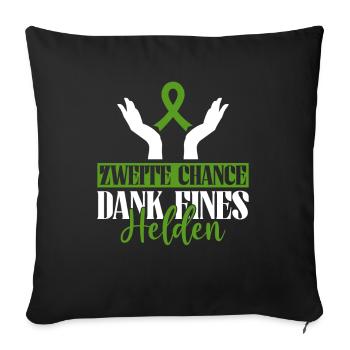 Stem Cells Stem Cell Therapy Stem Cell Donation - Sofa pillowcase 17,3'' x 17,3'' (45 x 45 cm) - black - Front