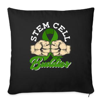 Stem Cell Transplant Stem Cell Donor Stem Cell - Sofa pillowcase 17,3'' x 17,3'' (45 x 45 cm) - black - Front