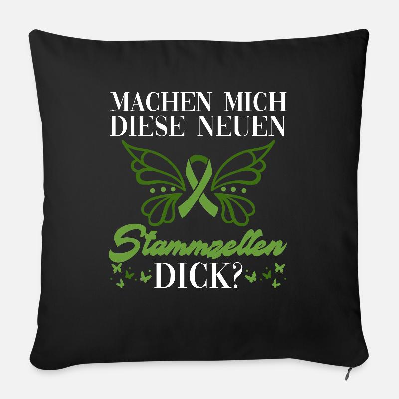 Stem Cells Stem Cell Therapy Stem Cell Donation - Sofa pillowcase 17,3'' x 17,3'' (45 x 45 cm) - black