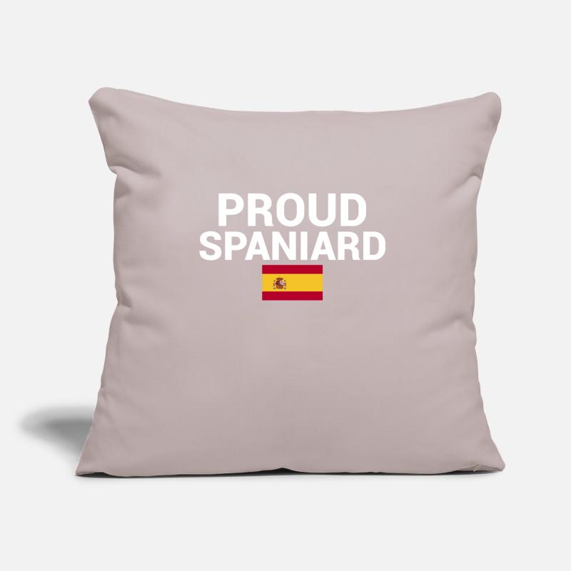 Fier Espagnol Espagne Drapeau Espagnol Espagnol Housse de coussin décorative 45 x 45 cm