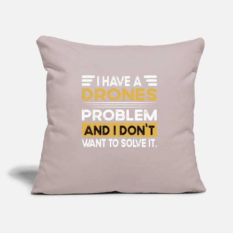Drones is my hobby Sofa pillowcase 17,3'' x 17,3'' (45 x 45 cm)