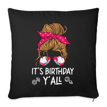 Nurse Midwife Birth Worker - Sofa pillowcase 17,3'' x 17,3'' (45 x 45 cm) - black - Front
