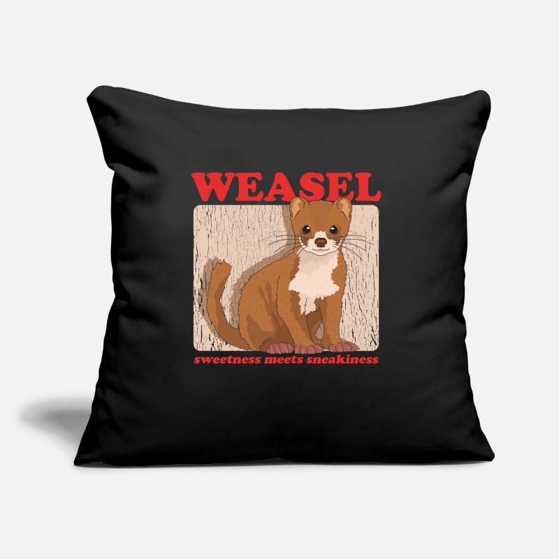 Weasel Mouse Weasel Cute Dwarf Weasel Gift Sofa pillowcase 17,3'' x 17,3'' (45 x 45 cm)