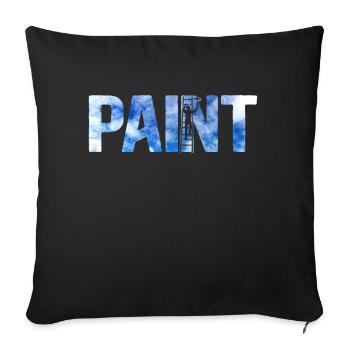 House Painter Decorator Paint - Sofakissenbezug 45 x 45 cm - Schwarz - Vorne