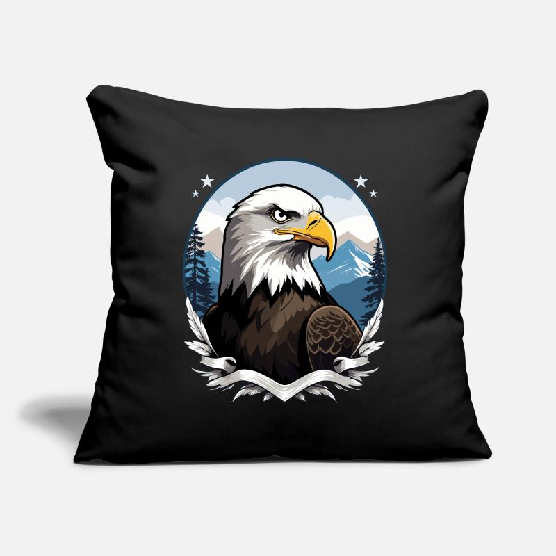Bald eagle Sofa pillowcase 17,3'' x 17,3'' (45 x 45 cm)