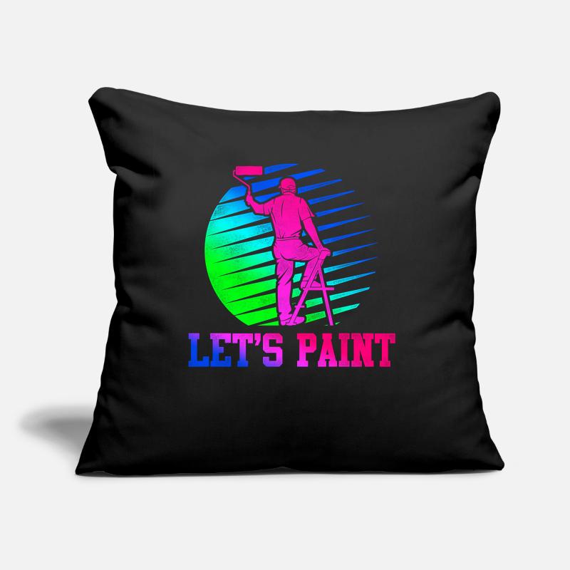 House Painter Decorator Retro 80s Sofa pillowcase 17,3'' x 17,3'' (45 x 45 cm)
