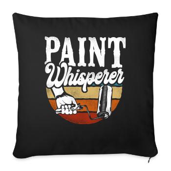 House Painter Decorator The Paint - Sofakissenbezug 45 x 45 cm - Schwarz - Vorne
