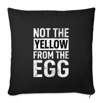 Denglish - Sofa pillowcase 17,3'' x 17,3'' (45 x 45 cm) - black - Front
