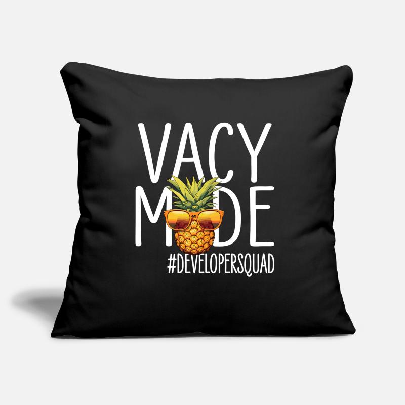 Developer Vacation Vacy Mode Developersquad Sofa pillowcase 17,3'' x 17,3'' (45 x 45 cm)