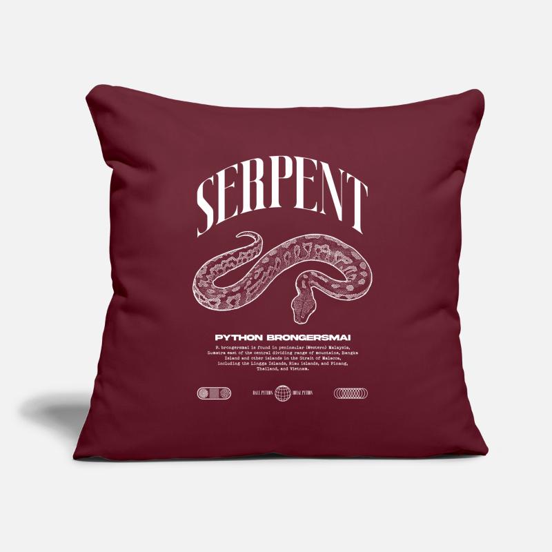 Blood Python Modern Reptile Keeper Streetwear Sofa pillowcase 17,3'' x 17,3'' (45 x 45 cm)