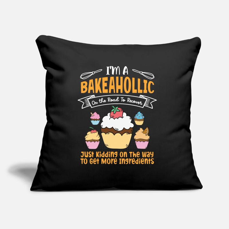 Baker Bakery Bakery Baking Gift Sofa pillowcase 17,3'' x 17,3'' (45 x 45 cm)