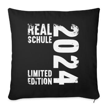 Lycée Jeunes Filles Lycée 2024 - Housse de coussin décorative 45 x 45 cm - noir - Devant