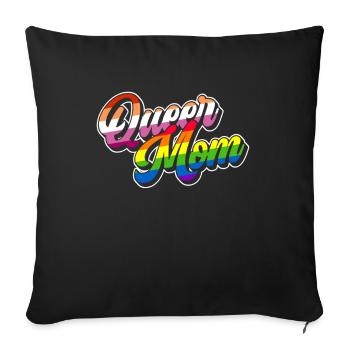 Gay Mom Lesbian Mothers Mothers Day - Sofa pillowcase 17,3'' x 17,3'' (45 x 45 cm) - black - Front