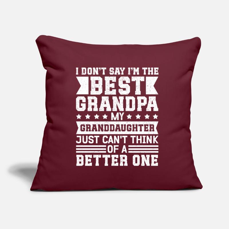 Opa Geschenk Bester Opa Geschenkidee Sofakissenbezug 45 x 45 cm