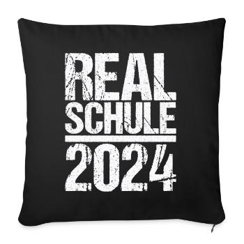 Lycée Jeunes Filles Lycée 2024 - Housse de coussin décorative 45 x 45 cm - noir - Devant