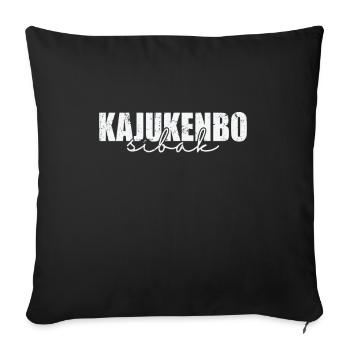 Kajukenbo Sibak Honolulu Hawaii Karate Judo - Sofa pillowcase 17,3'' x 17,3'' (45 x 45 cm) - black - Front